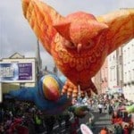 St Patrick's Day parade in Dublin