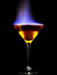 Flaming Lamborghini cocktail recipe - Liqueur based cocktail