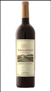 6. Vallone Cabernet Sauvignon Classique