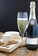 Champagne and Camembert