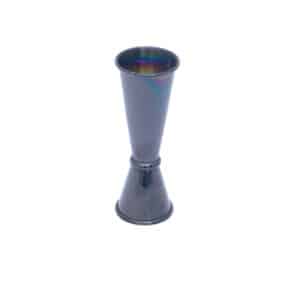 Stainless Steel Jigger with Gun metal finish 30 60 ml